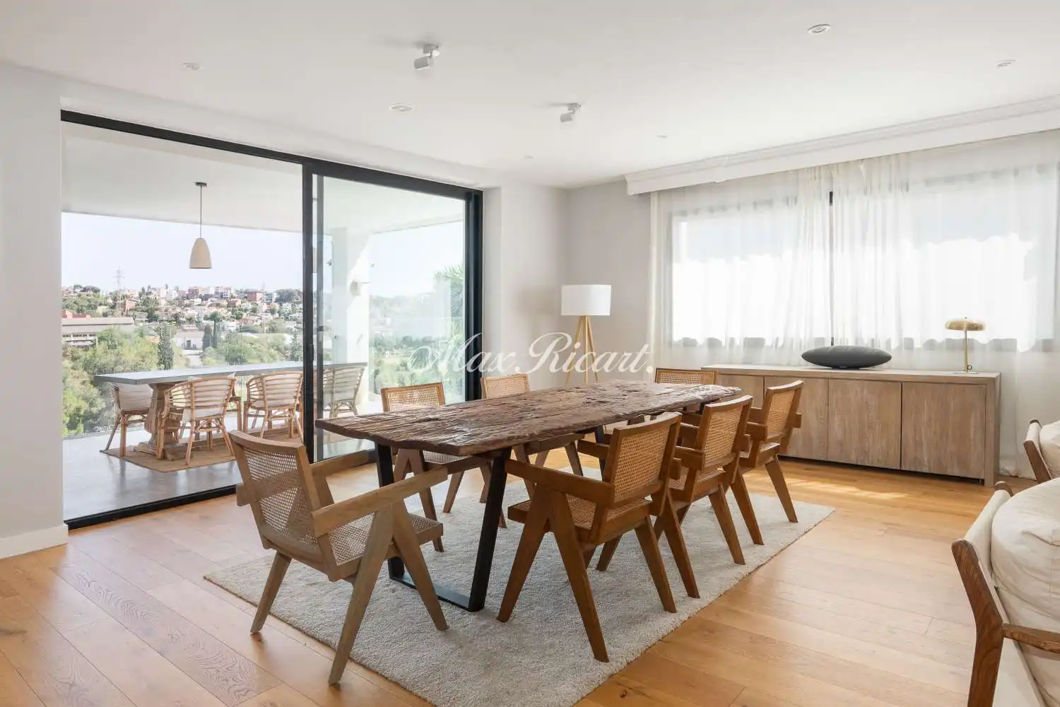 Dining room of Houses for rent in Sant Just Desvern  with Air Conditioner, Heating and Terrace