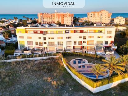 Vista exterior de Apartament en venda en Oliva amb Aire condicionat, Calefacció i Jardí privat