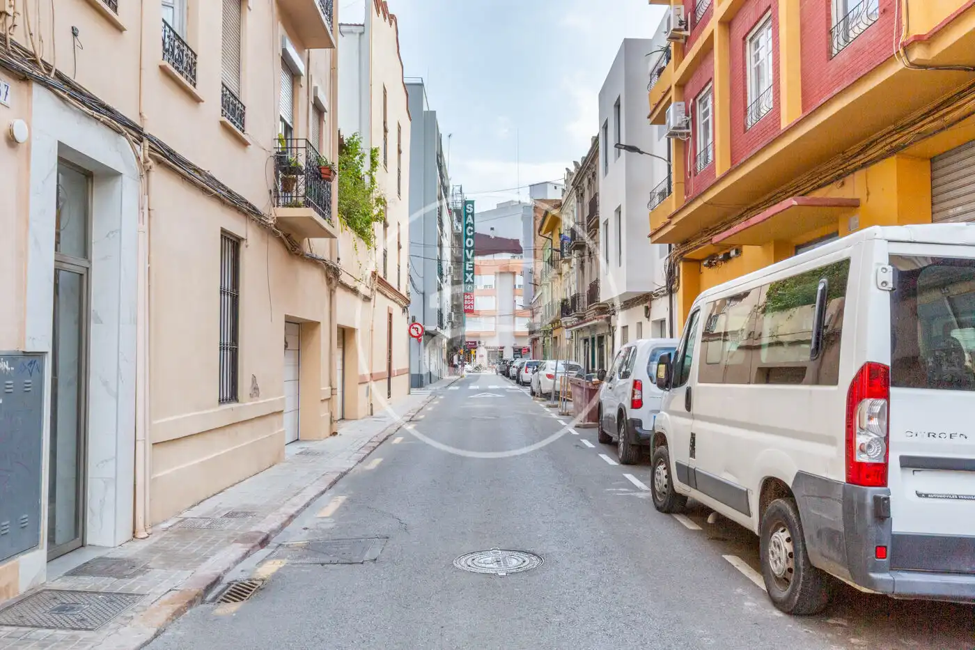 Exterior view of Flat for sale in Valencia  with Air Conditioner, Heating and Private garden