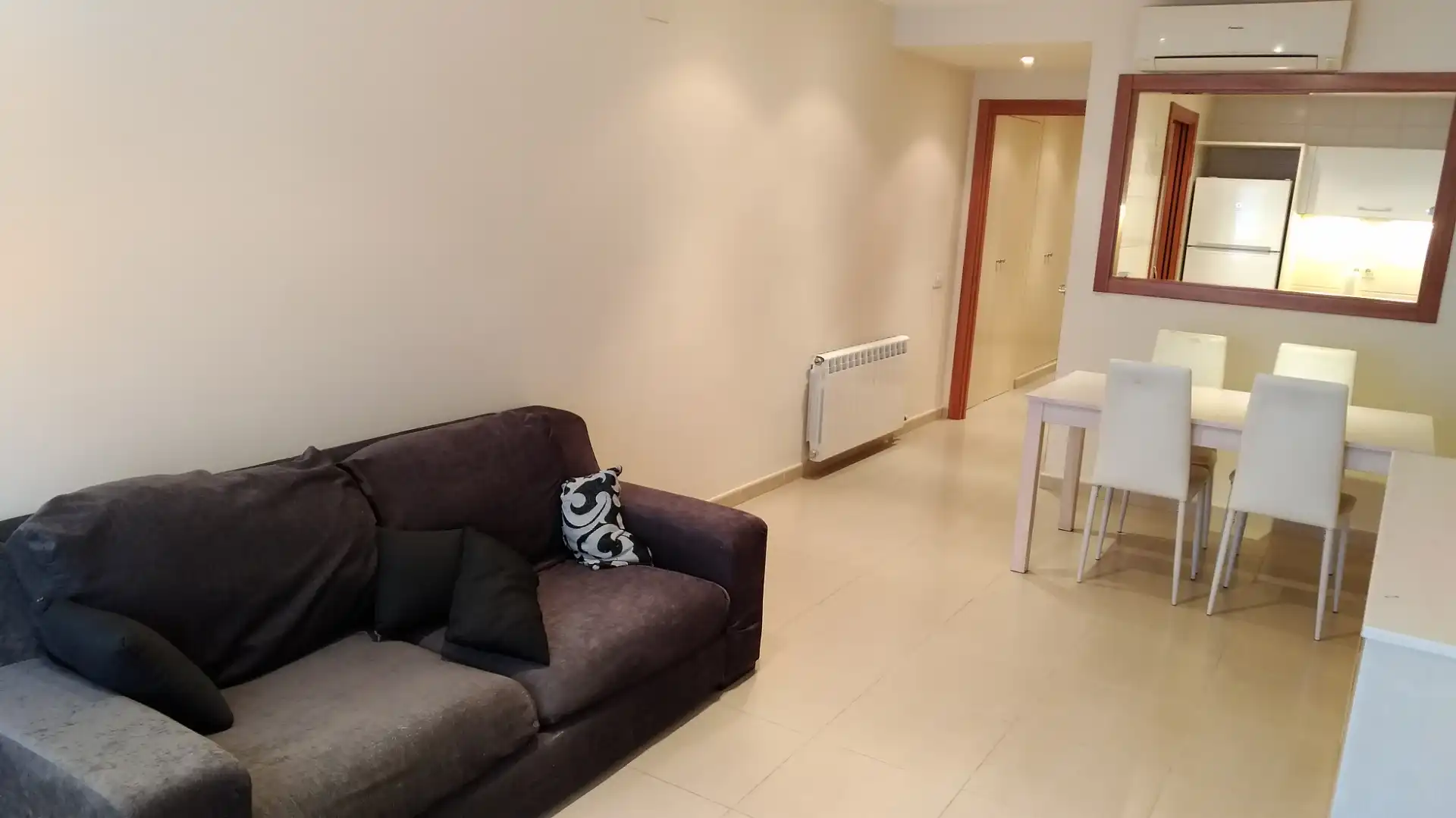Living room of Flat for rent in Lleida  with Air Conditioner, Heating and Furnished