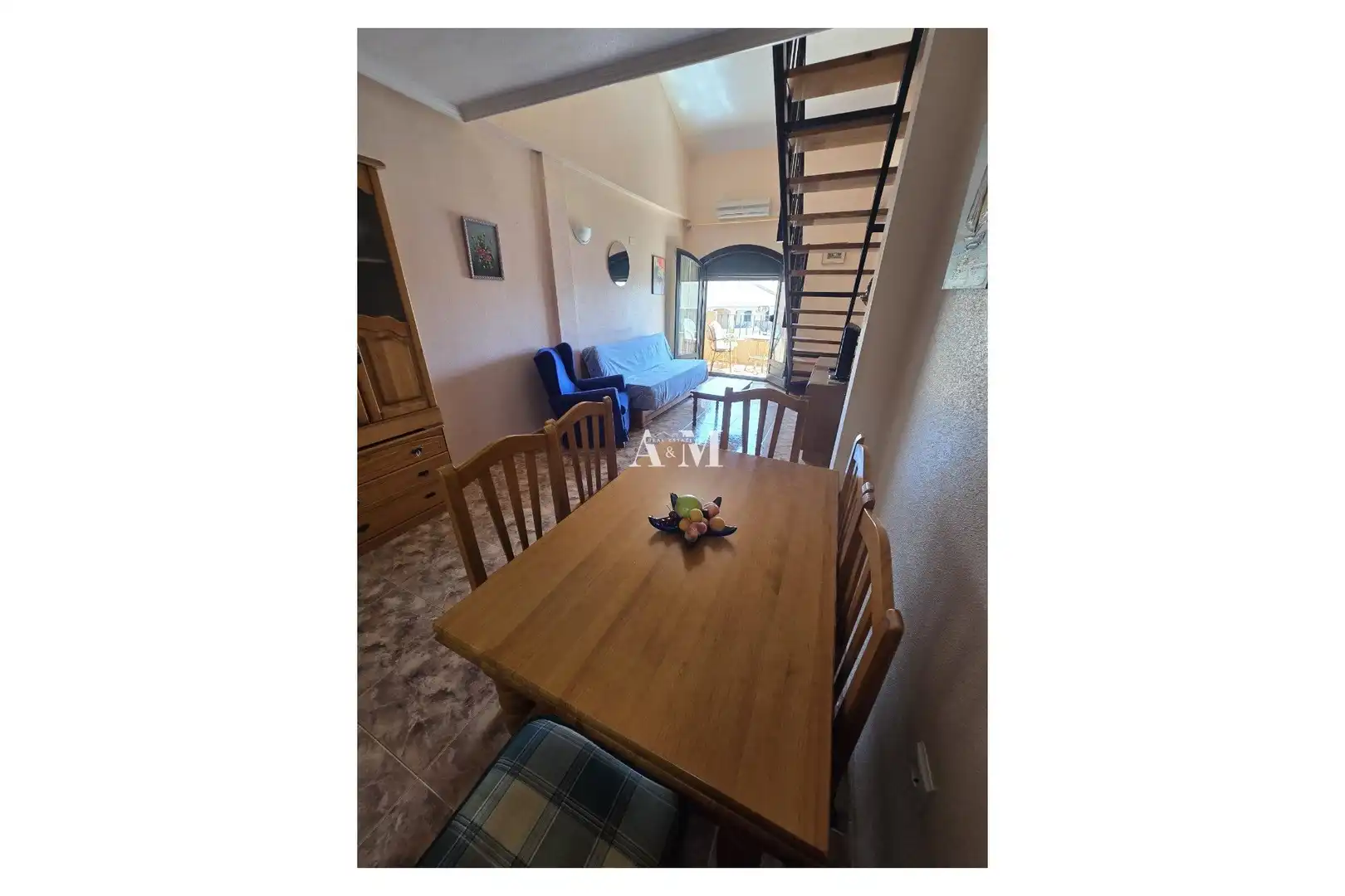 Esszimmer von Wohnung zur Miete in Los Alcázares mit Klimaanlage, Heizung und Terrasse