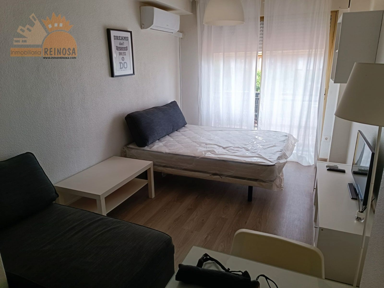 Bedroom of Study to rent in  Murcia Capital  with Air Conditioner and Furnished