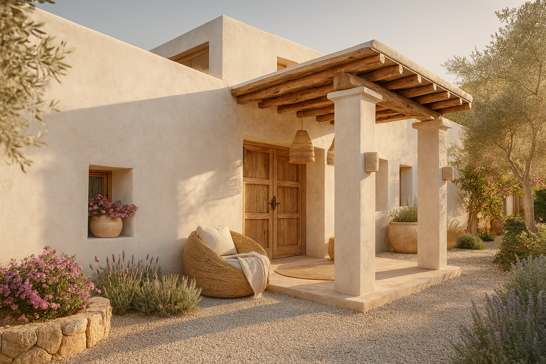 Exterior view of Country house for sale in Sant Josep de sa Talaia  with Air Conditioner, Heating and Private garden