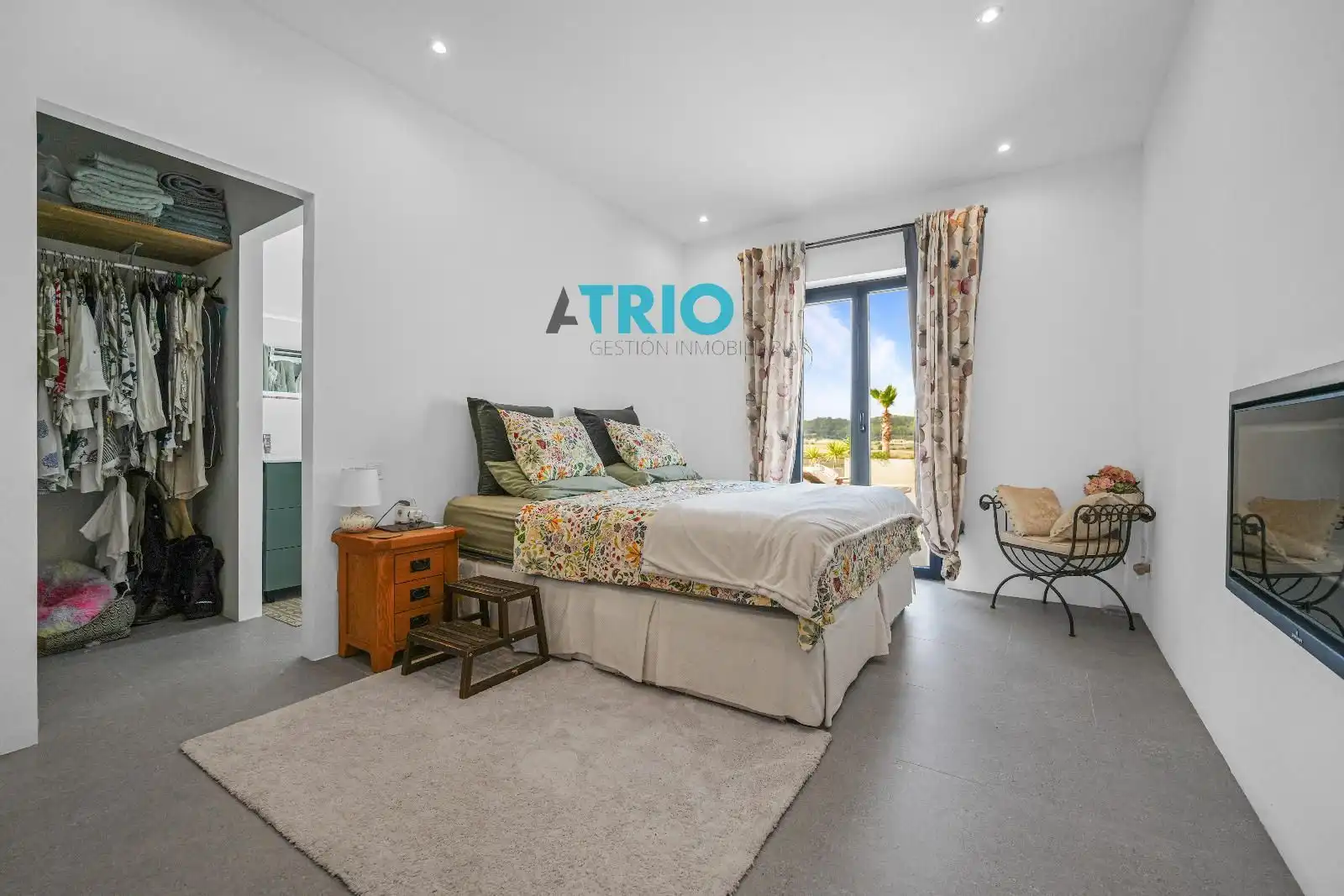 Bedroom of Houses for sale in Sant Joan  with Air Conditioner, Heating and Terrace