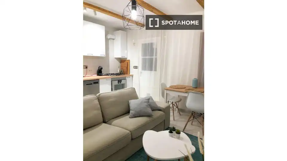 Sala d'estar de Pis per a compartir en  Palma de Mallorca amb Aire condicionat, Calefacció i Moblat