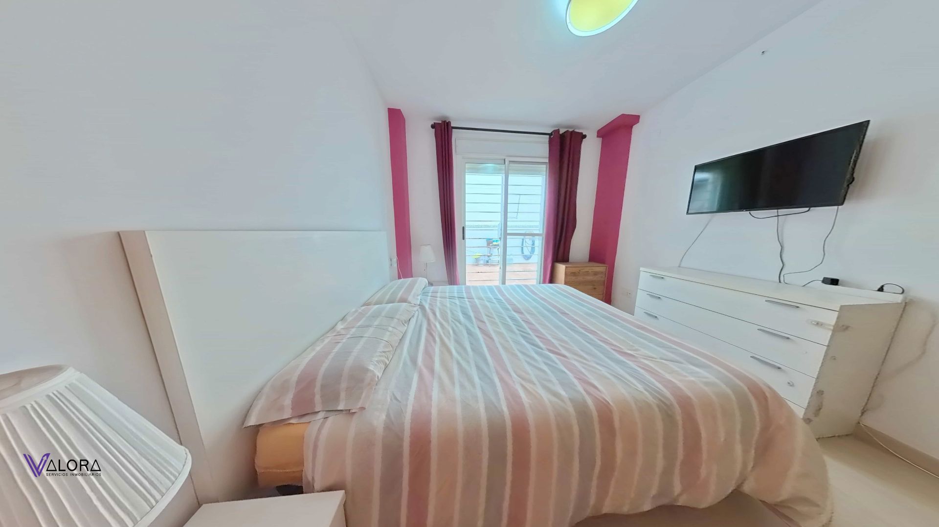 Bedroom of Flat for sale in La Llosa  with Air Conditioner, Terrace and Community pool