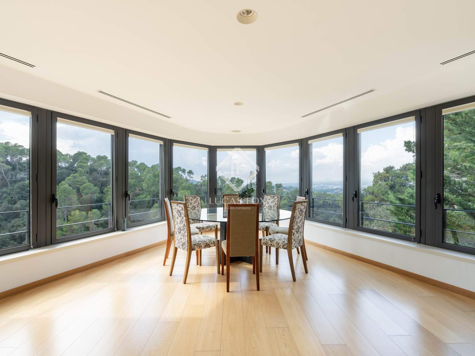 Dining room of House or chalet for sale in Sant Cugat del Vallès  with Air Conditioner, Heating and Private garden