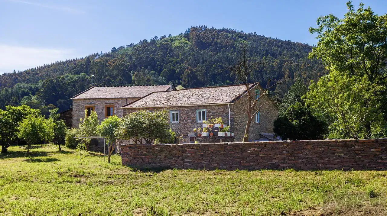 Vista exterior de Finca rústica en venda en A Pontenova  
