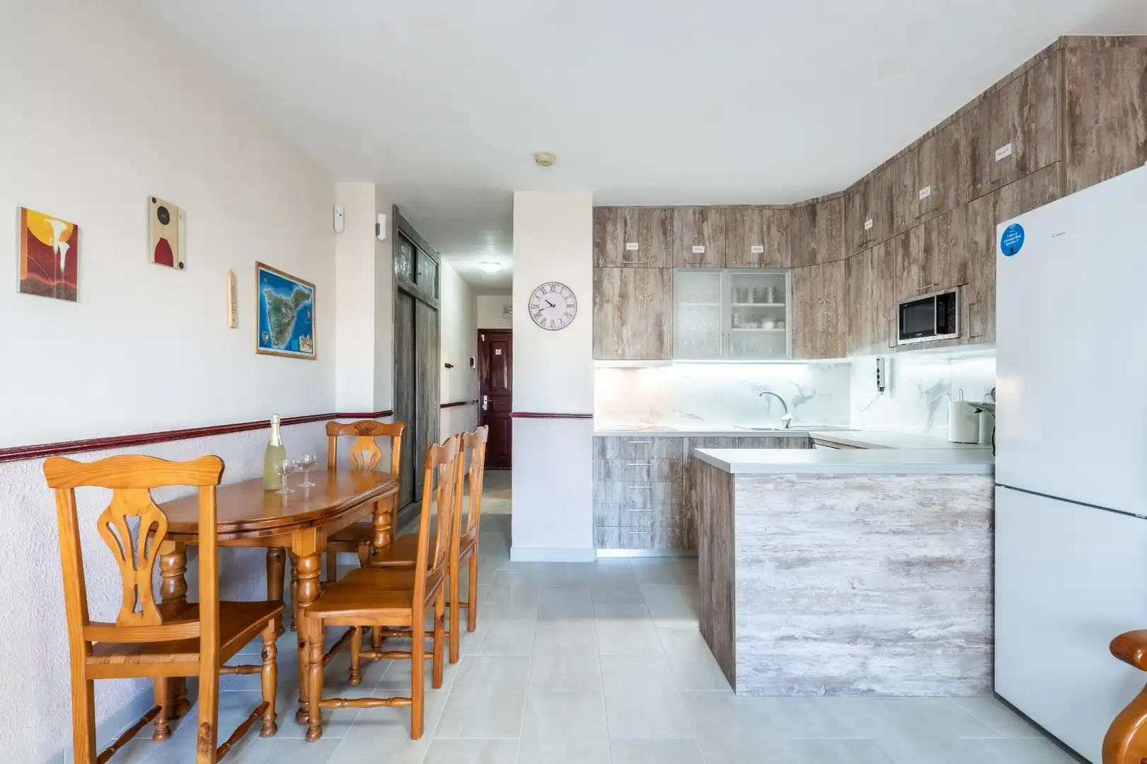 Küche von Wohnung zum Verkauf in Adeje mit Terrasse, Balkon und Gemeinschaftspool