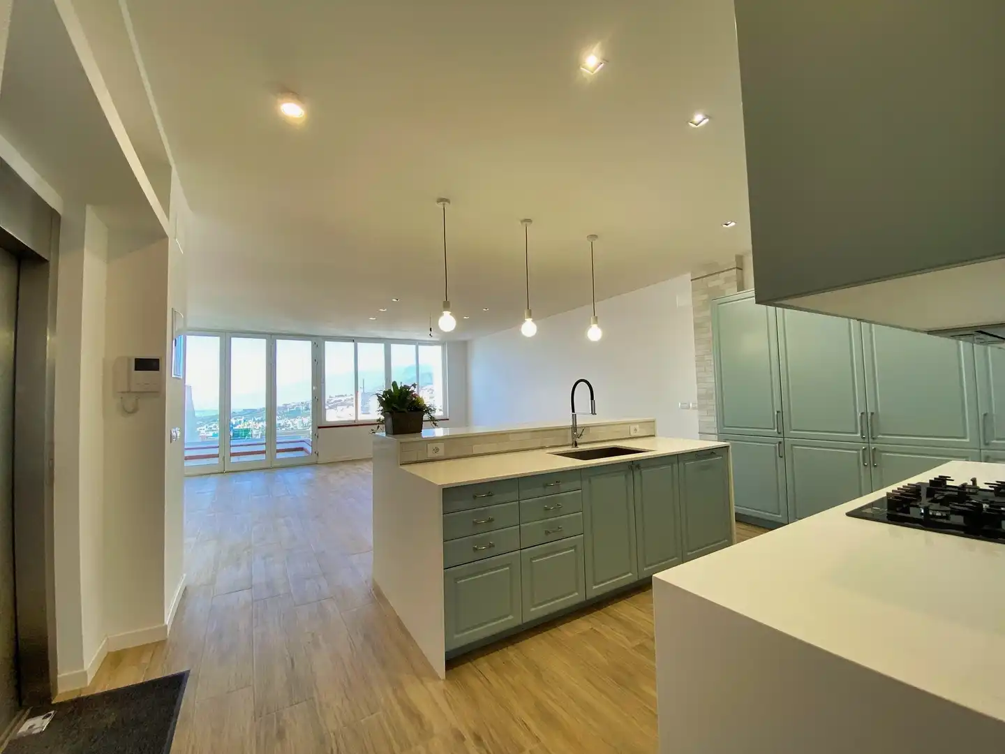 Cocina de Casa adosada en venta en San Cristóbal de la Laguna con Terraza y Trastero