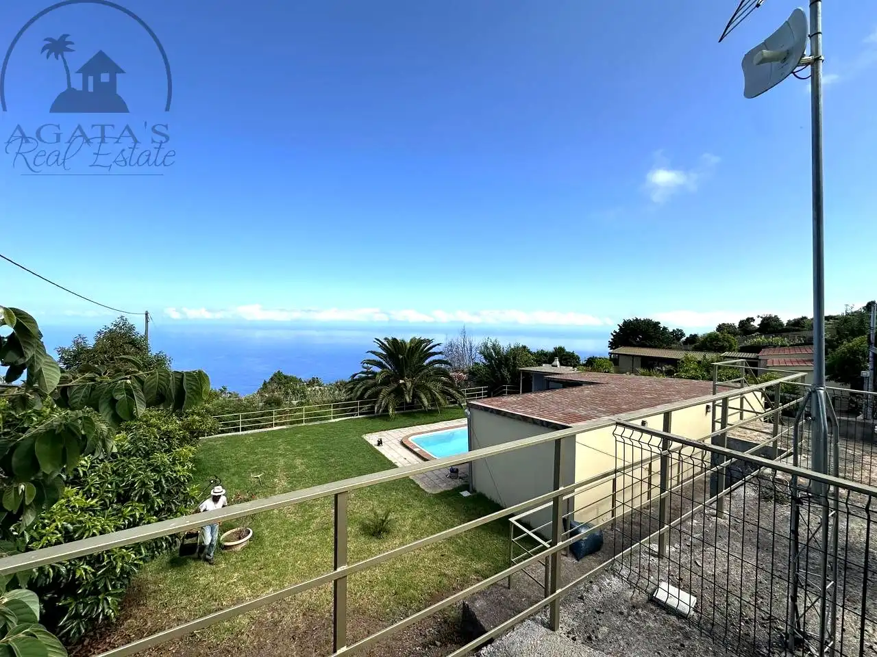 Außenansicht von Country house zum Verkauf in Santa Úrsula mit Privatgarten, Terrasse und Schwimmbad
