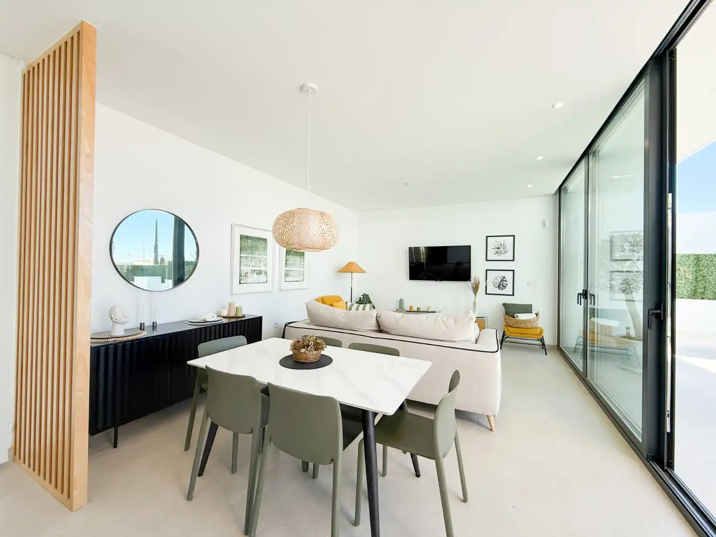 Living room of Houses for sale in Pulpí  with Air Conditioner, Private garden and Terrace