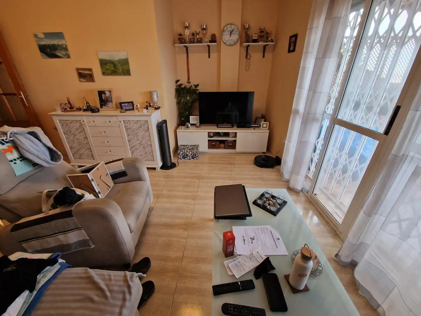 Sala de estar de Casa o chalet en venta en Águilas con Aire acondicionado y Terraza