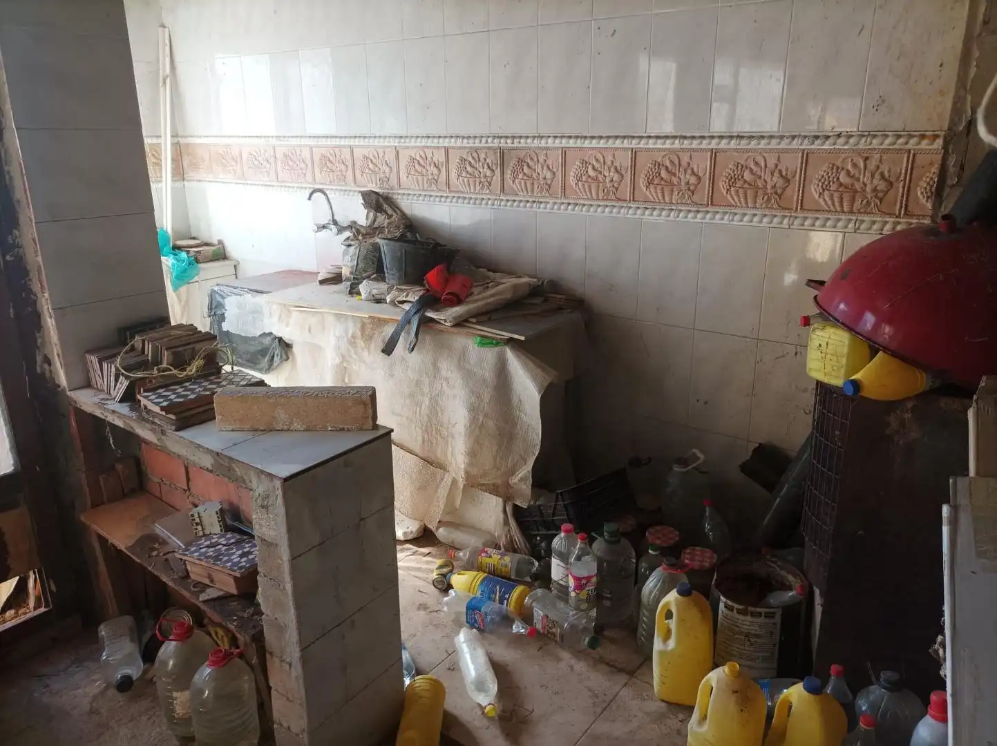Cuina de Casa o xalet en venda en Botorrita amb Terrassa i Moblat