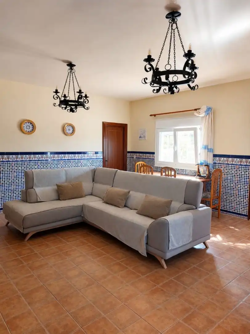 Living room of Country homes for rent in Argamasilla de Calatrava, Ciudad Real