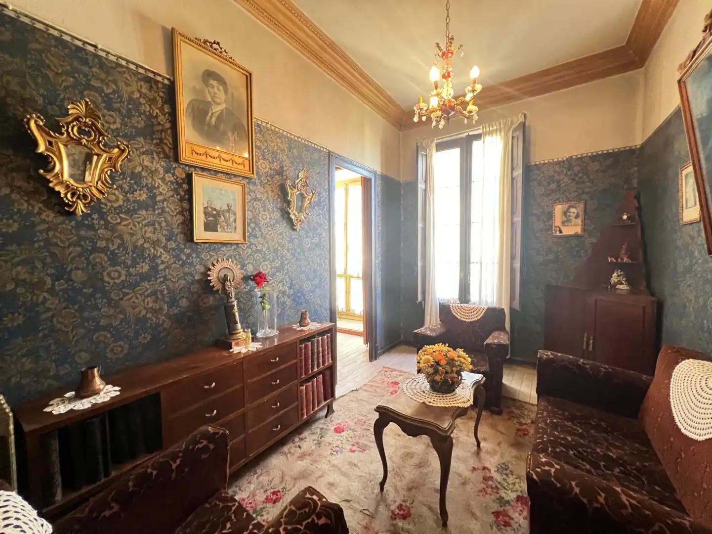 Sala de estar de Piso en venta en  Logroño con Calefacción, Terraza y Balcón