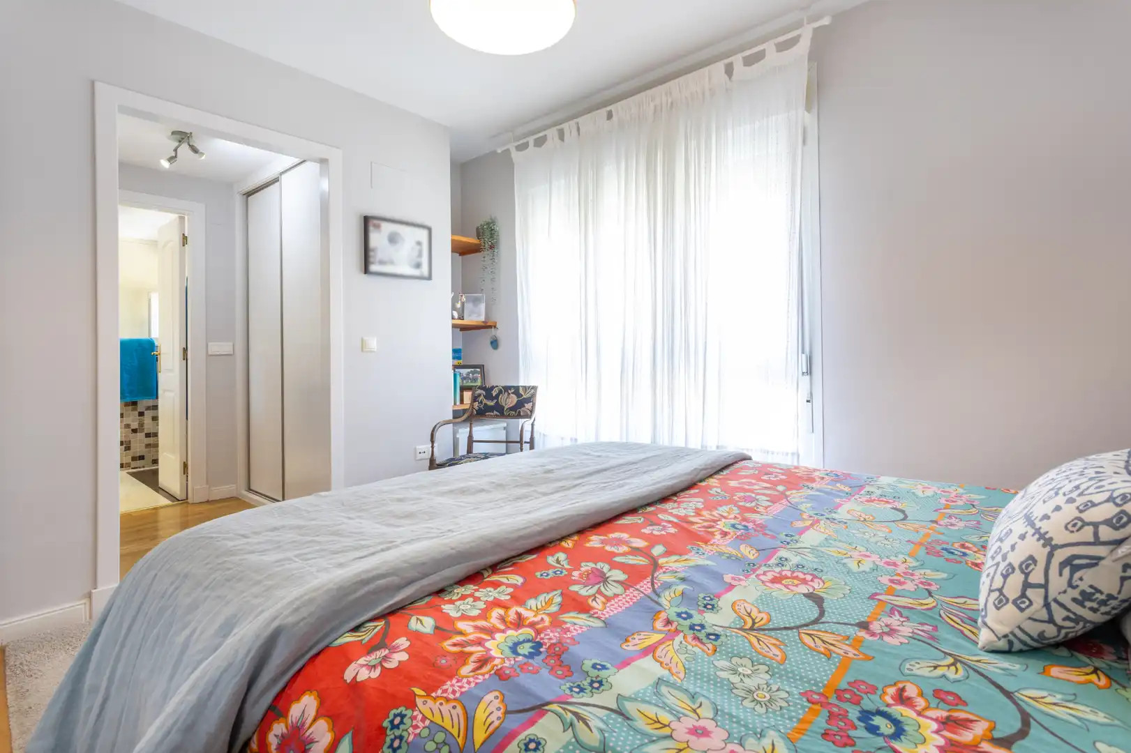 Bedroom of Houses for sale in Villanueva de la Cañada  with Air Conditioner, Heating and Private garden
