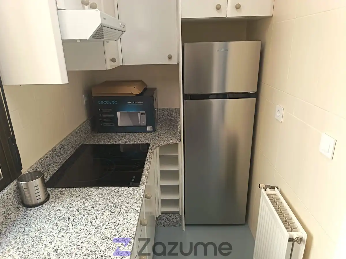 Kitchen of Flat for rent in Toledo  with Heating, Furnished and Oven