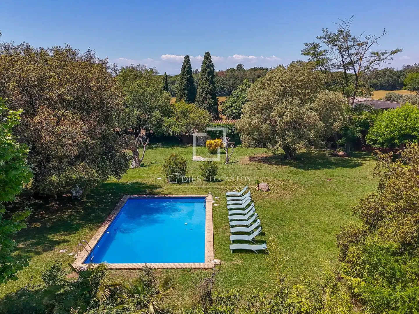 Casa rústica amb piscina en venda a Llagostera, imagen 55