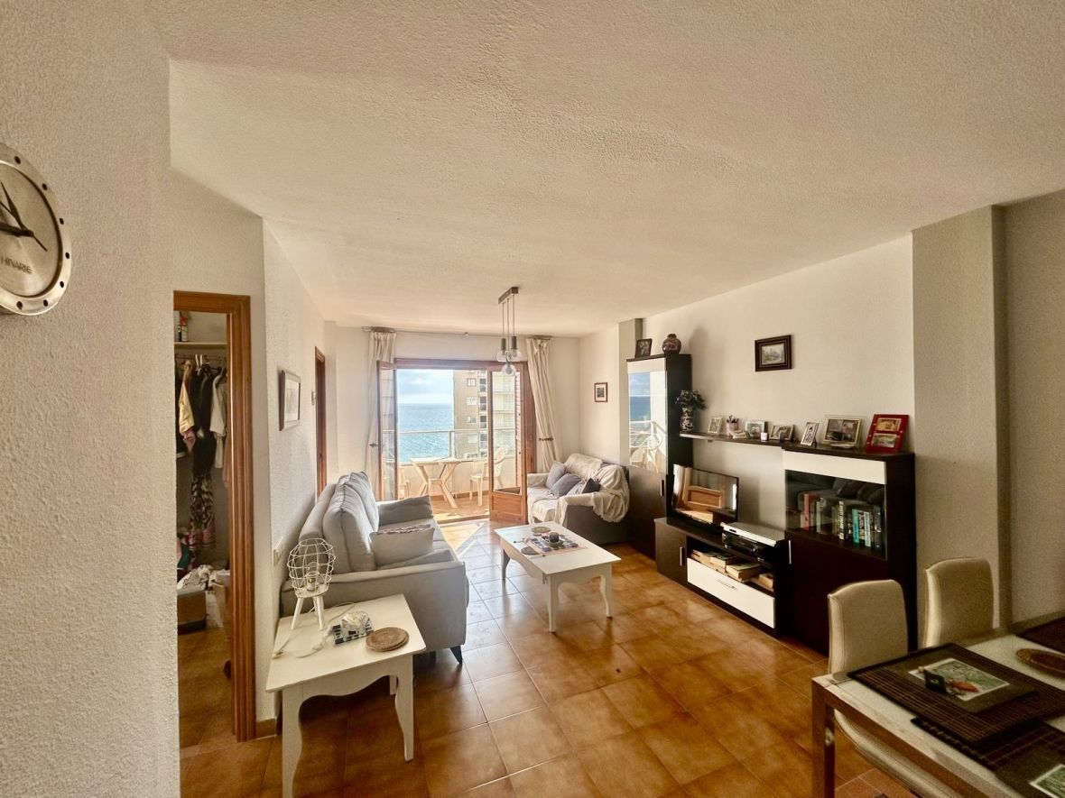 Living room of Apartment for sale in Santa Pola  with Heating, Terrace and Furnished