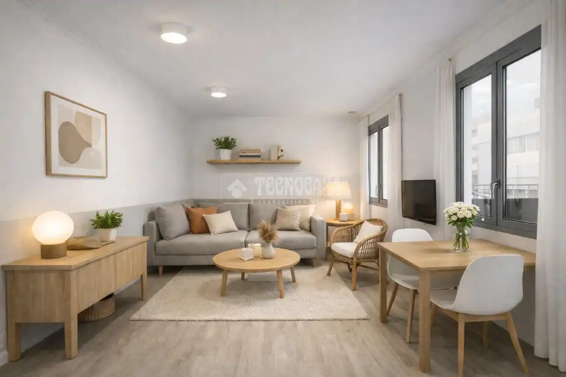 Sala d'estar de Pis en venda en  Barcelona Capital