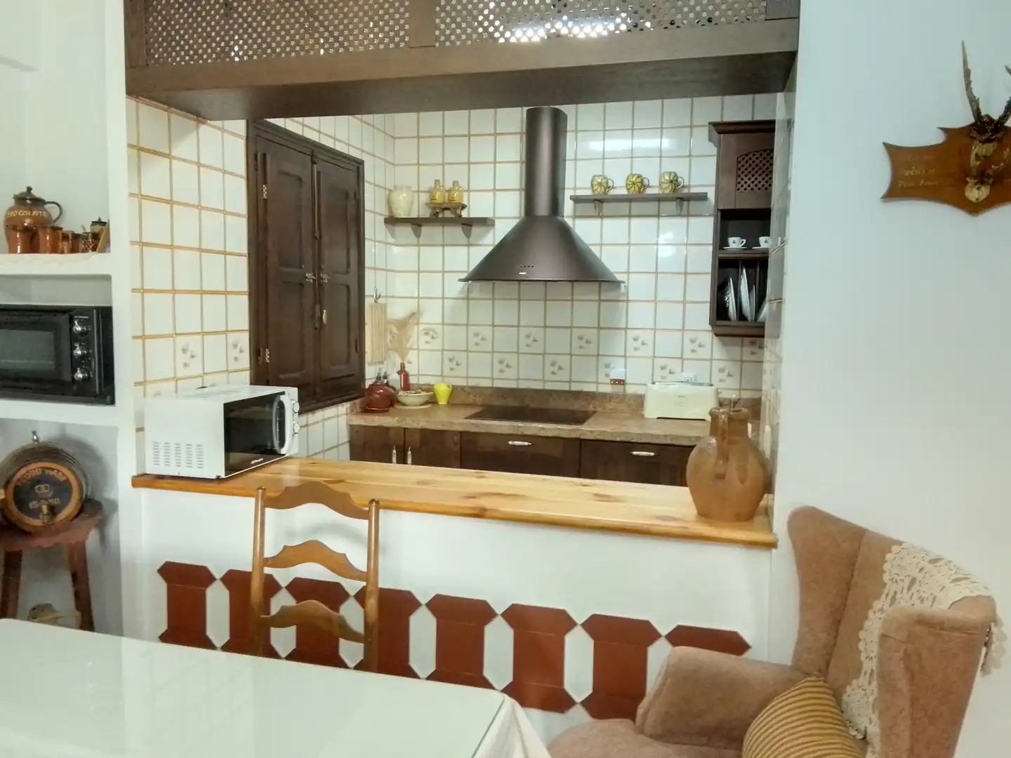 Cuina de Apartament en venda en Grazalema amb Aire condicionat, Terrassa i Balcó