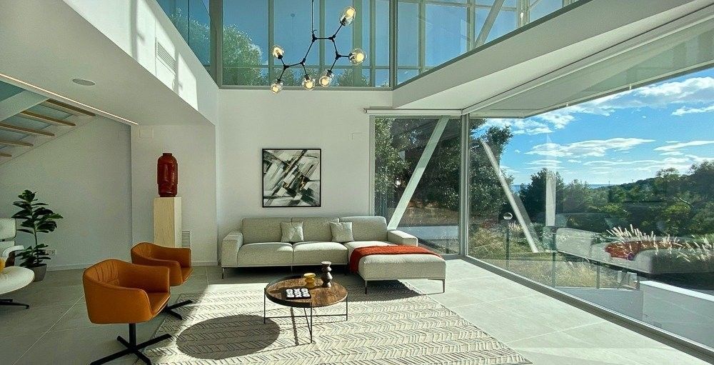 Living room of House or chalet for sale in Sitges  with Air Conditioner, Heating and Private garden