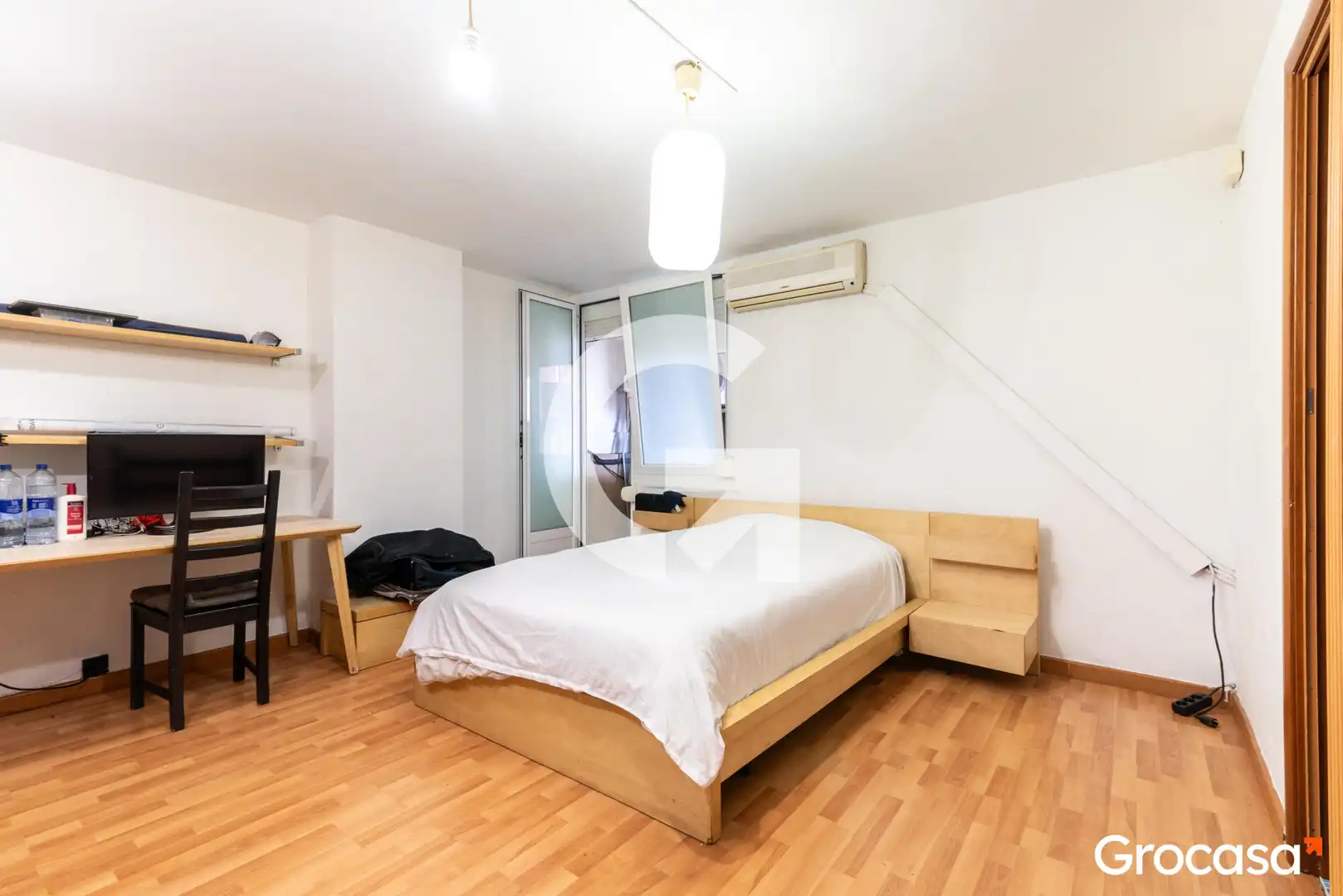 Schlafzimmer von Wohnung zum Verkauf in Sant Just Desvern mit Klimaanlage, Heizung und Schwimmbad