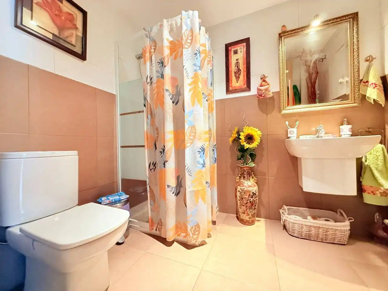 Bathroom of Flat for sale in Sant Celoni  with Heating, Furnished and Alarm