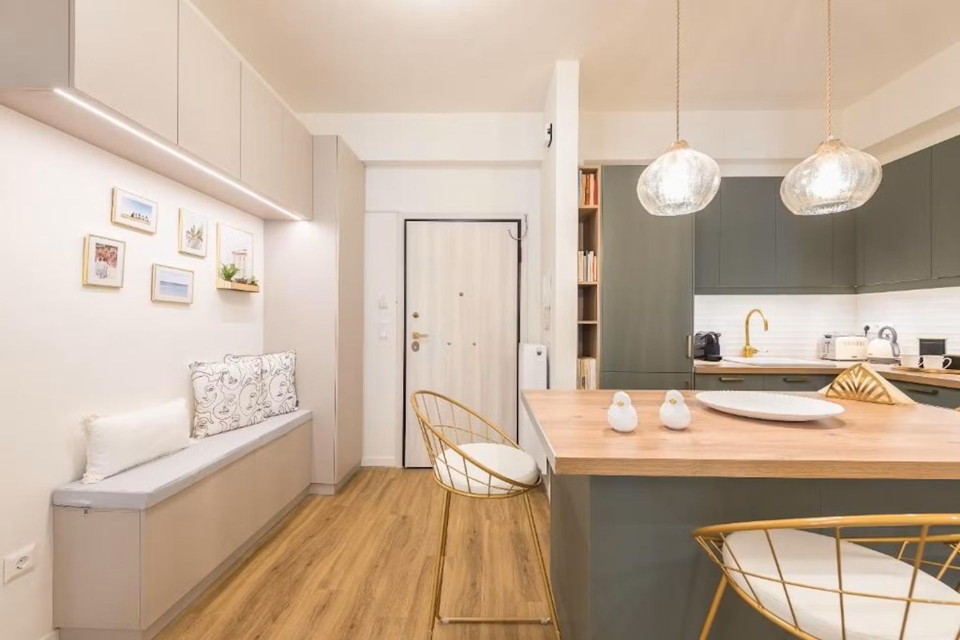 Cocina de Piso de alquiler en Málaga Capital con Amueblado y Se aceptan mascotas