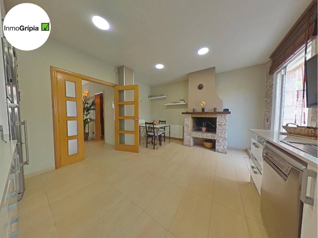 Living room of Flat to rent in Terrassa  with Air Conditioner, Heating and Terrace