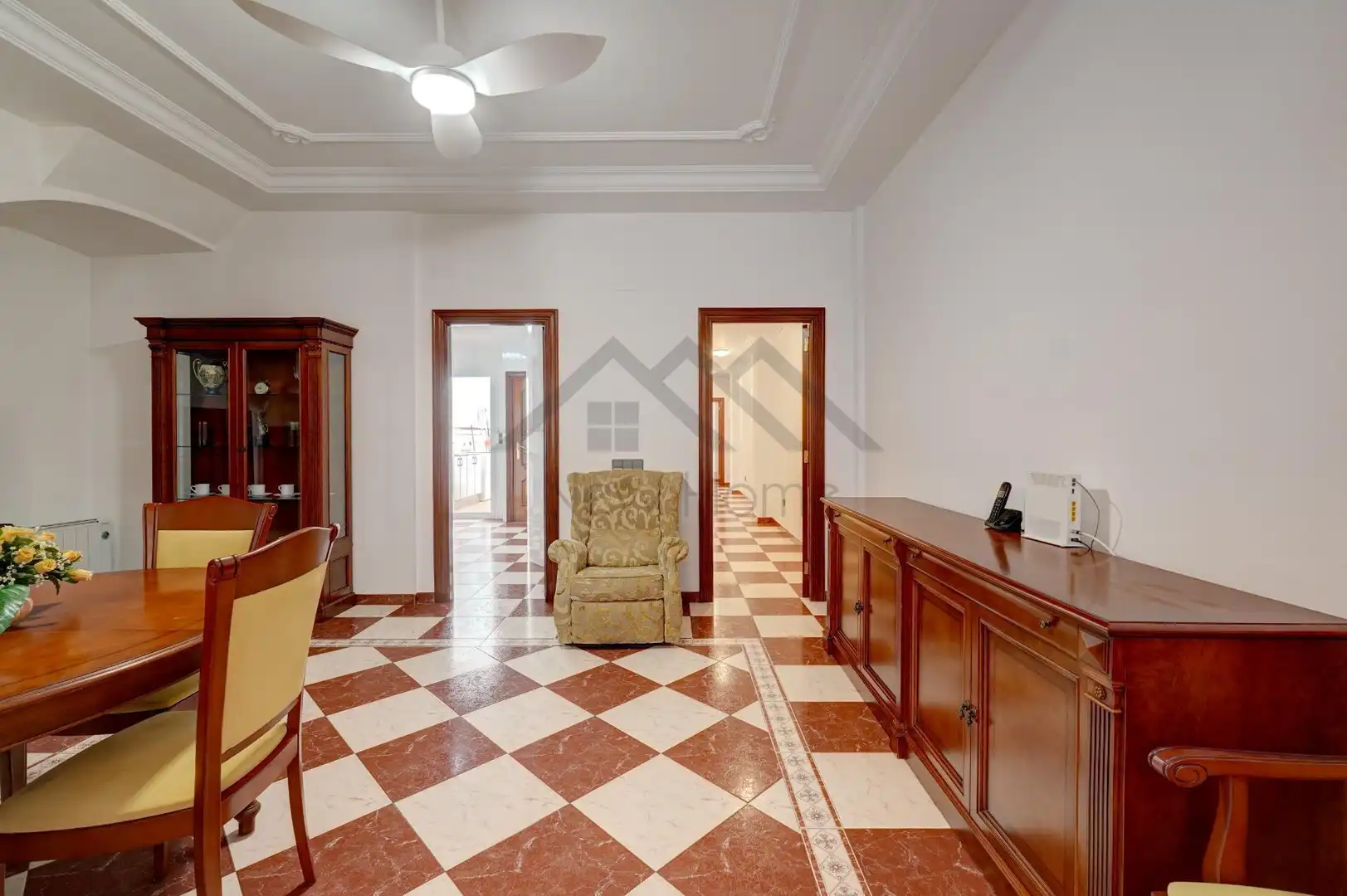 Sala de estar de Finca rústica en venta en La Pobla de Vallbona con Trastero
