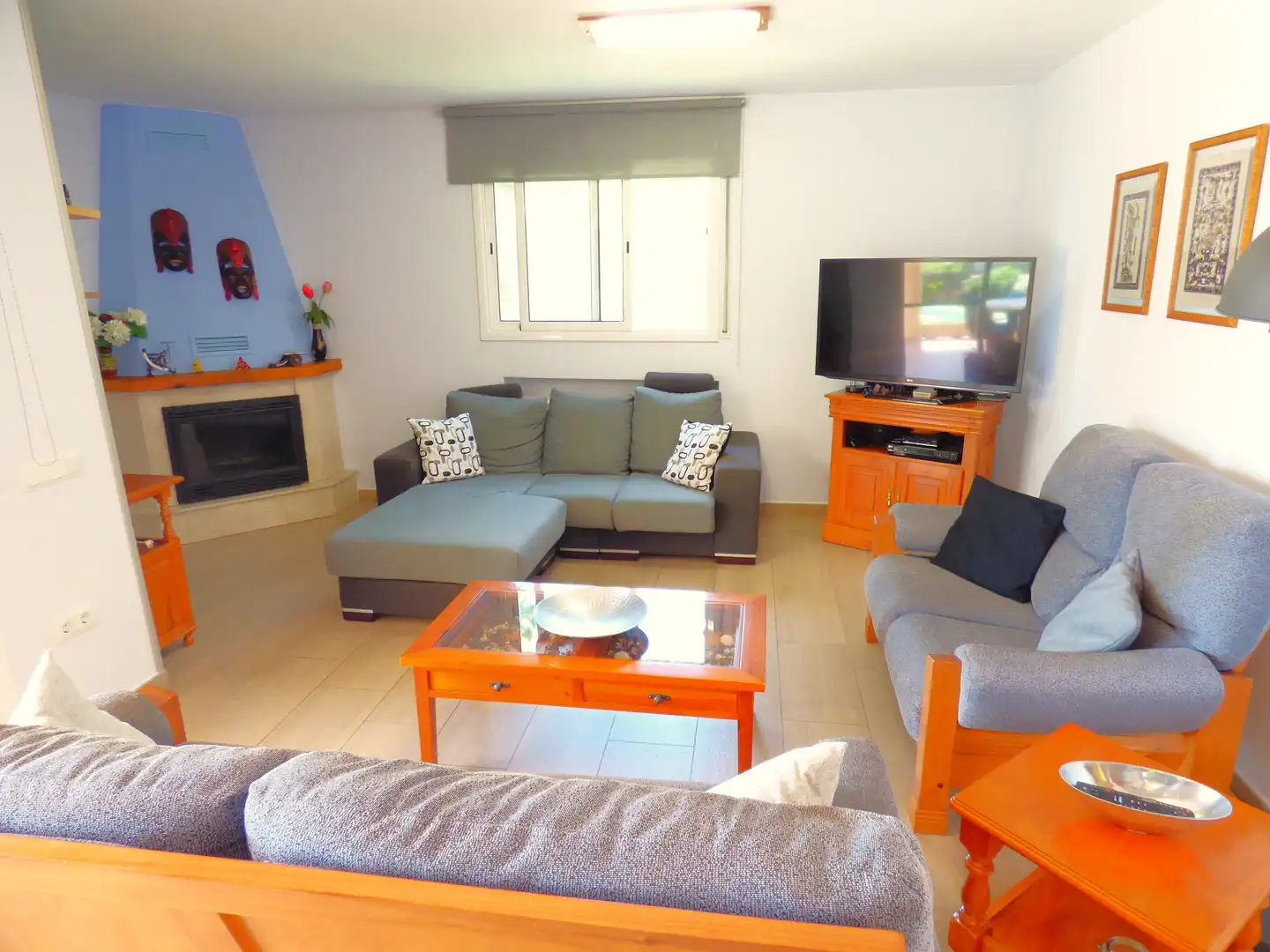 Sala de estar de Casa o chalet en venta en Lloret de Mar con Calefacción, Jardín privado y Terraza