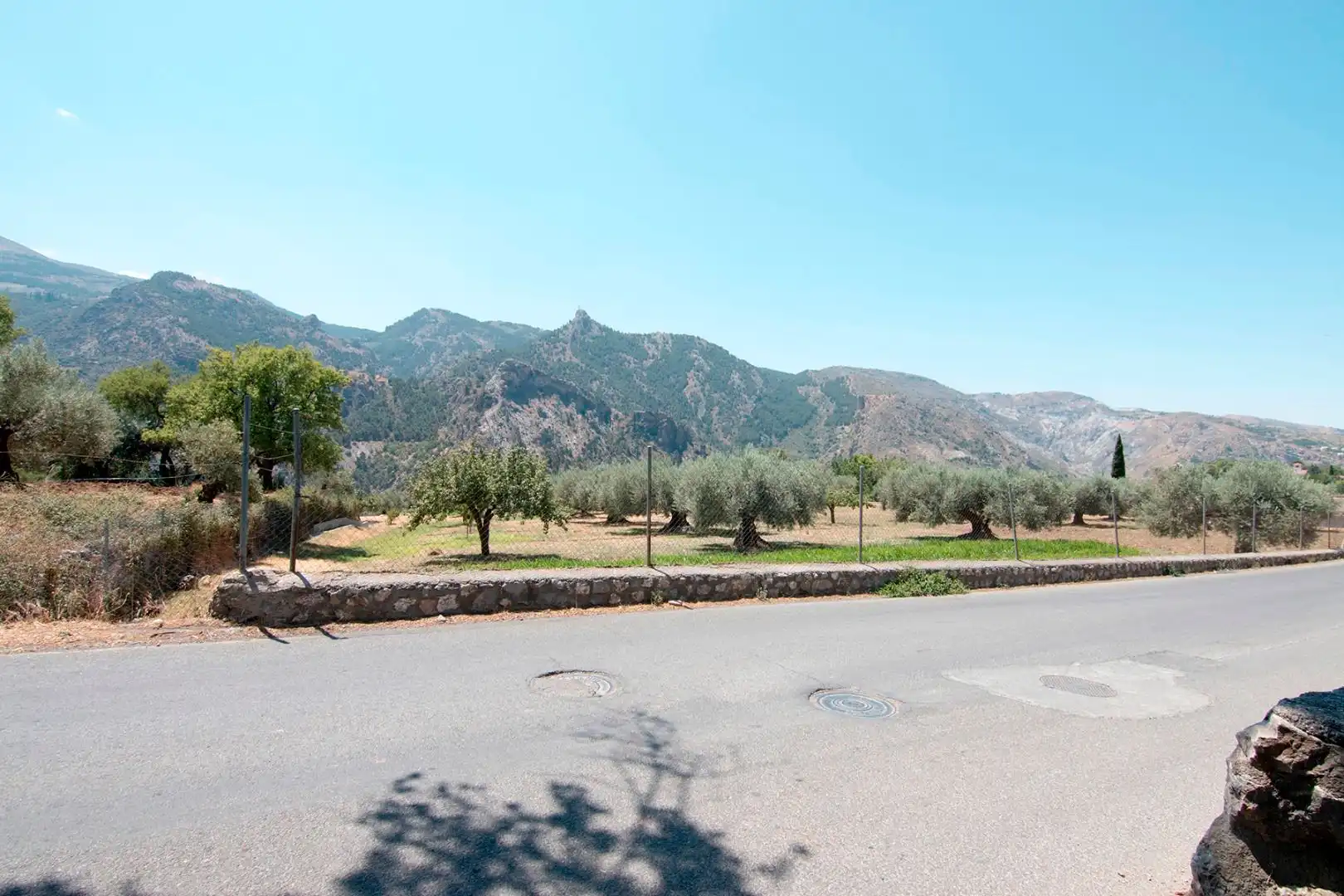 Vista exterior de Finca rústica en venta en Güéjar Sierra con Terraza, Piscina y Balcón