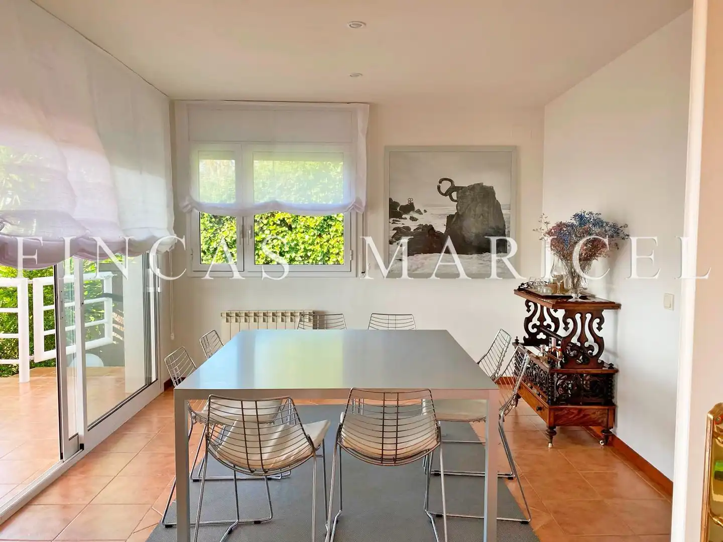 Comedor de Casa o chalet en venta en Sitges con Aire acondicionado, Calefacción y Jardín privado