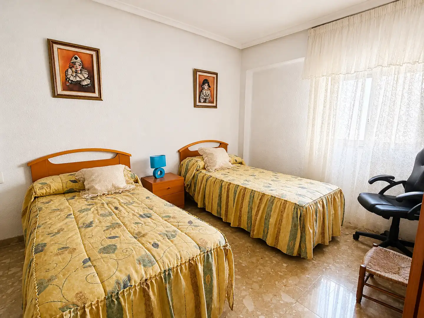Bedroom of Flat for sale in Alcoy / Alcoi  with Air Conditioner