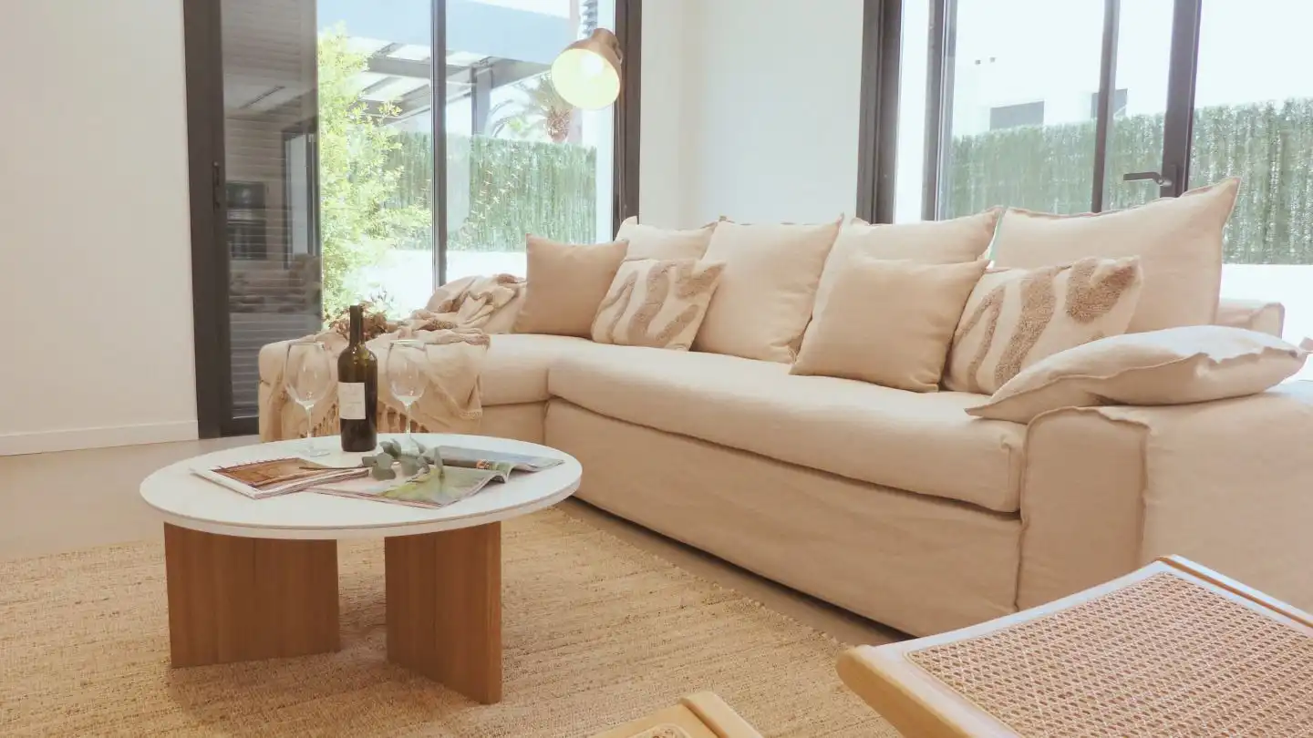 Sala de estar de Casa o chalet en venta en Cambrils con Aire acondicionado, Calefacción y Parquet
