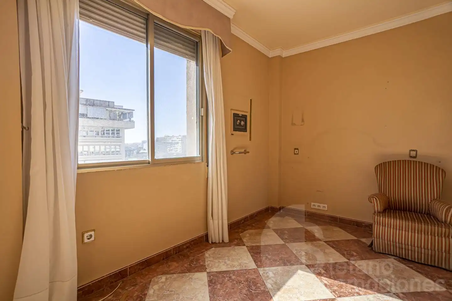 Bedroom of Flat for sale in Málaga  with Air Conditioner, Terrace and Storage room