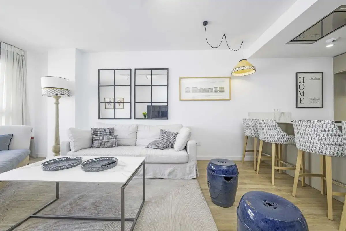 Sala de estar de Piso en venta en Sevilla con Aire acondicionado y Calefacción