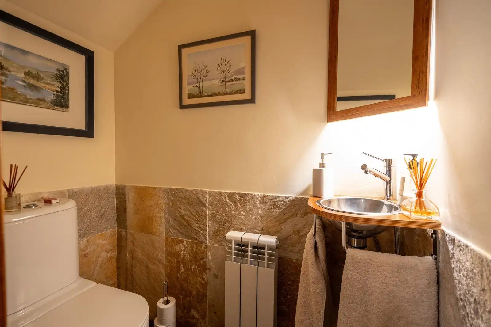 Baño de Casa o chalet en venta en El Espinar con Calefacción, Jardín privado y Terraza