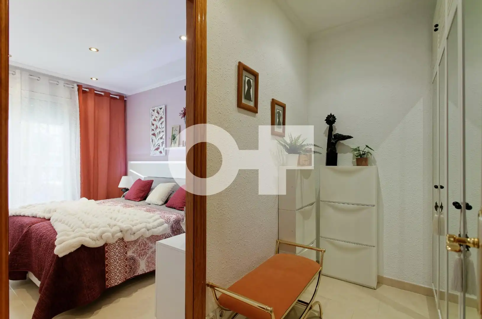 Bedroom of Detached homes for sale in Sant Adrià de Besòs  with Air Conditioner, Terrace and Storage room
