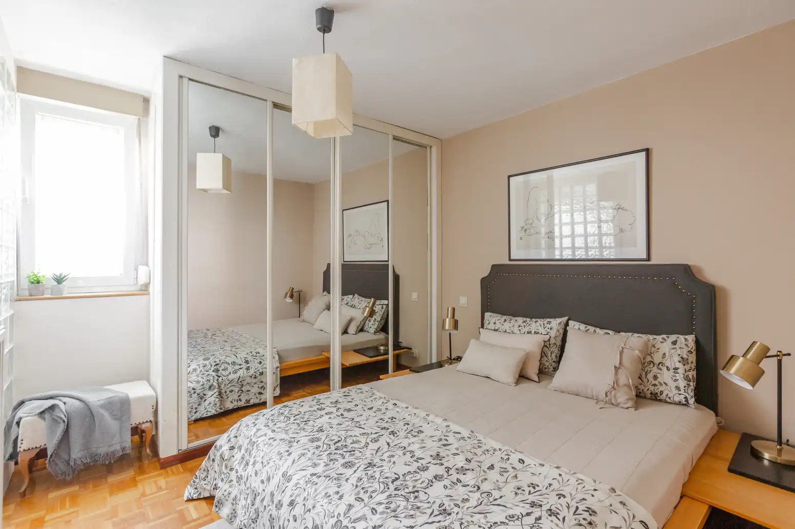 Bedroom of Flat for sale in  Pamplona / Iruña  with Heating and Storage room