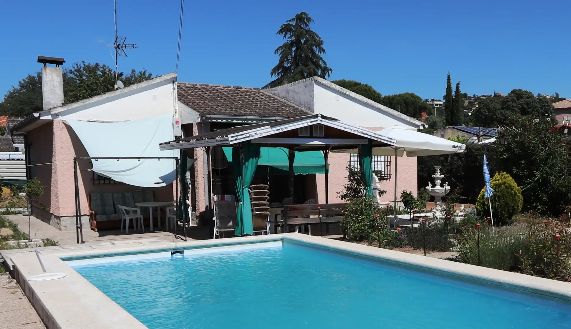 Piscina de Casa o chalet en venta en Santa Cruz del Retamar con Calefacción, Jardín privado y Terraza