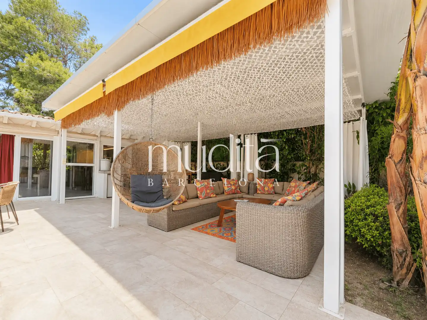 Terraza de Casa o chalet en venta en Roda de Berà con Calefacción, Jardín privado y Terraza