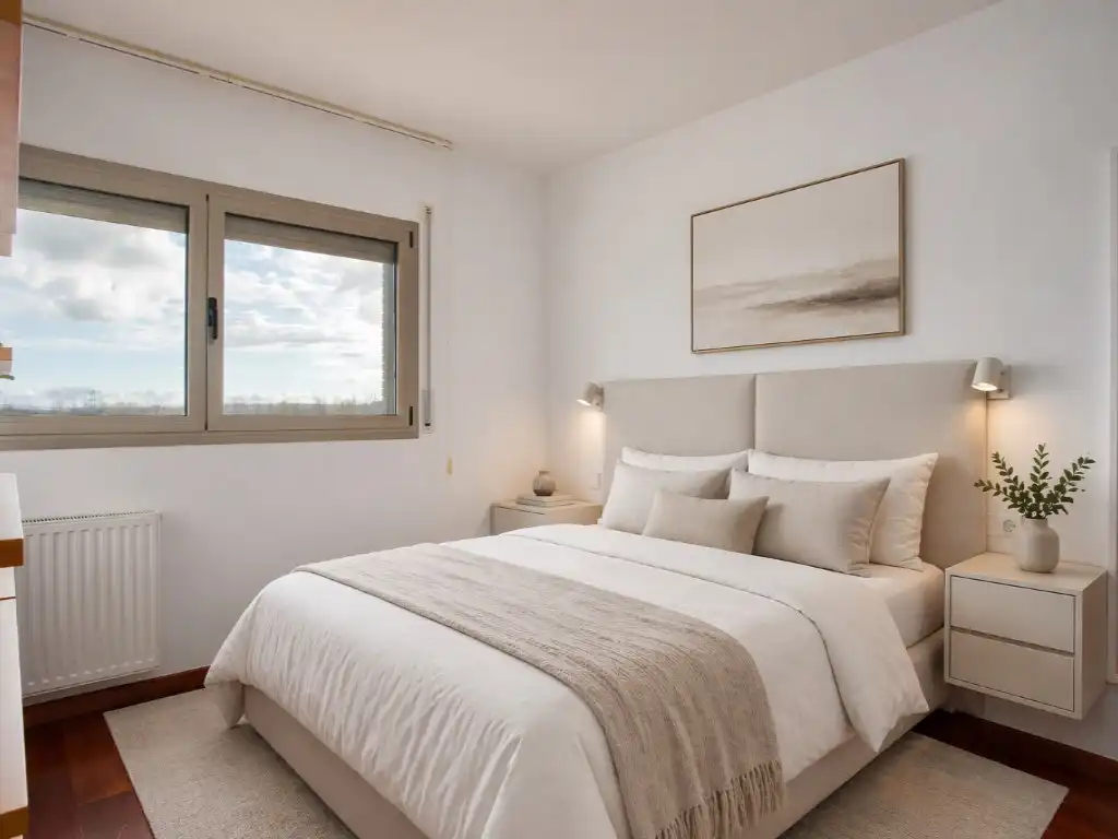 Bedroom of Houses for sale in Fornells de la Selva  with Air Conditioner, Terrace and Community pool