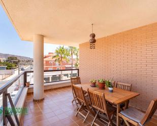 Terrace of Flat for sale in Roquetas de Mar  with Air Conditioner and Terrace