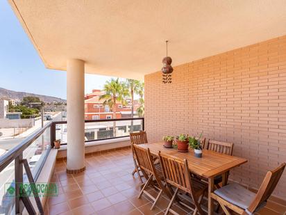 Terrace of Flat for sale in Roquetas de Mar  with Air Conditioner and Terrace