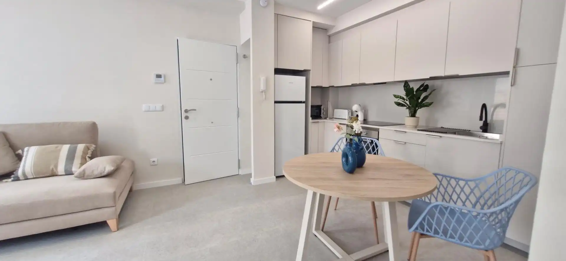 Cocina de Piso de alquiler en Elche / Elx con Aire acondicionado, Parquet y Trastero