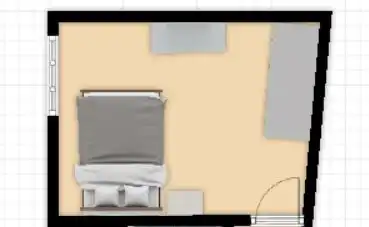 Dormitori de Apartament de lloguer en Madrid amb Calefacció, Moblat i Forn
