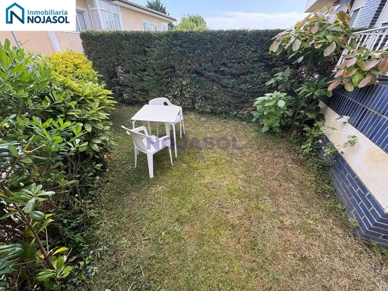 Jardín de Apartamento de alquiler en Noja con Calefacción, Jardín privado y Terraza